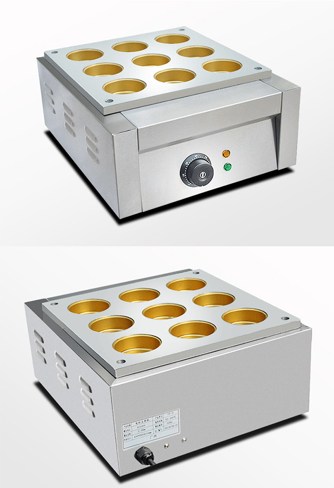 機械470*350*190mmを作る固体電気9つの穴の小豆のケーキ