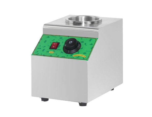 単一のヘッド チョコレート ソースのウォーマー、直径100mmの電気商業びんのウォーマー